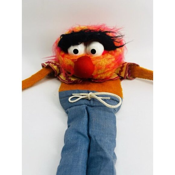 Vintage 1970s Fisher-Price Jim Henson's The Muppets Animal Hand Puppet 1978 VTG - Picture 6 of 12